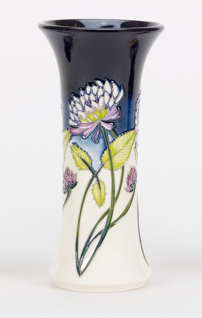 MOORCROFT TREFOIL VASE