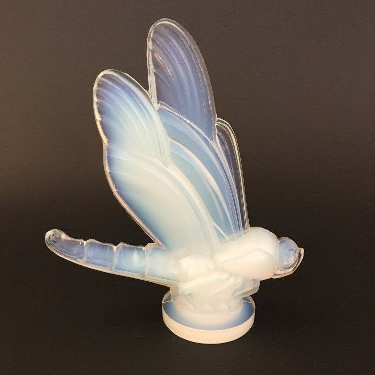 ART DECO SABINO OPALESCENT DRAGONFLY