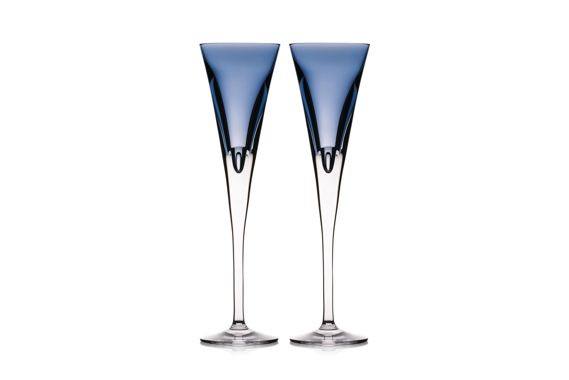 Waterford Crystal W Collection Sky Flute Pair