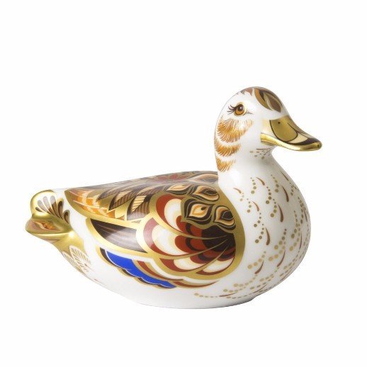 Royal Crown Derby Paperweight Wigeon Duck