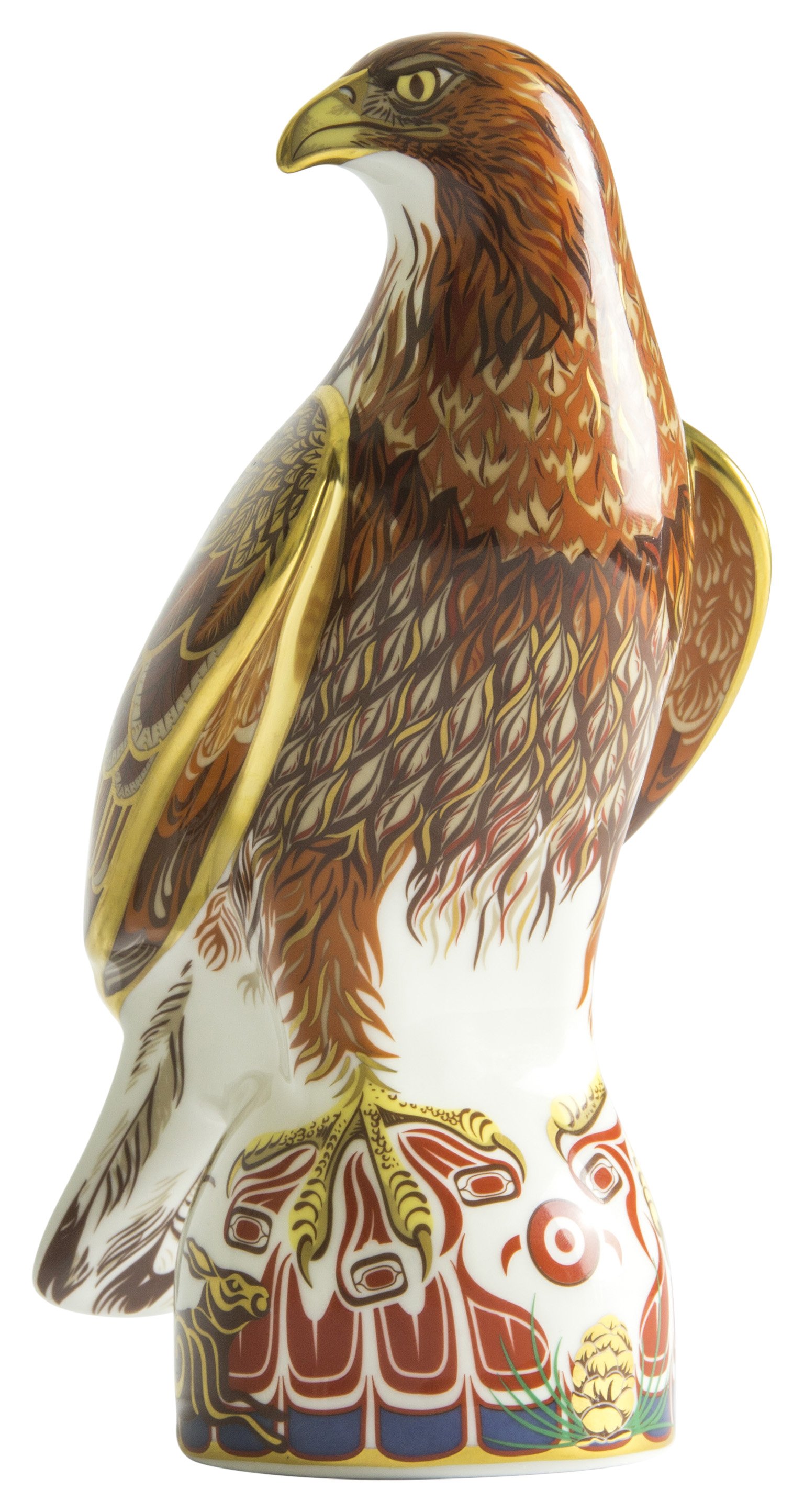 Royal Crown Derby Paperweight Golden Eagle