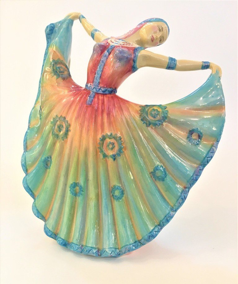 ART DECO STYLE - ETHEREAL BEAUTY FIGURINE