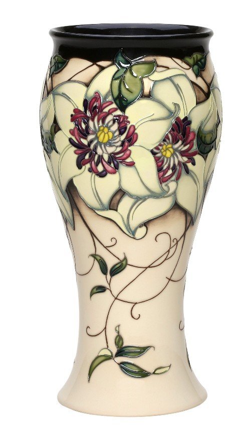 MOORCROFT 2018, LAND OF FLOWERS VASE