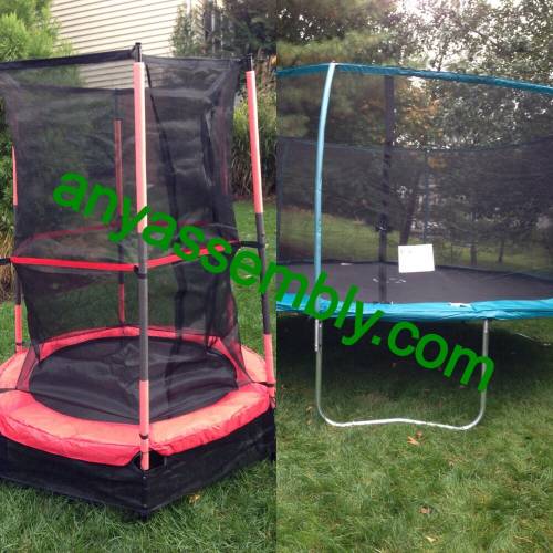 Custom Trampoline Assembly Services Trampoline Assembly