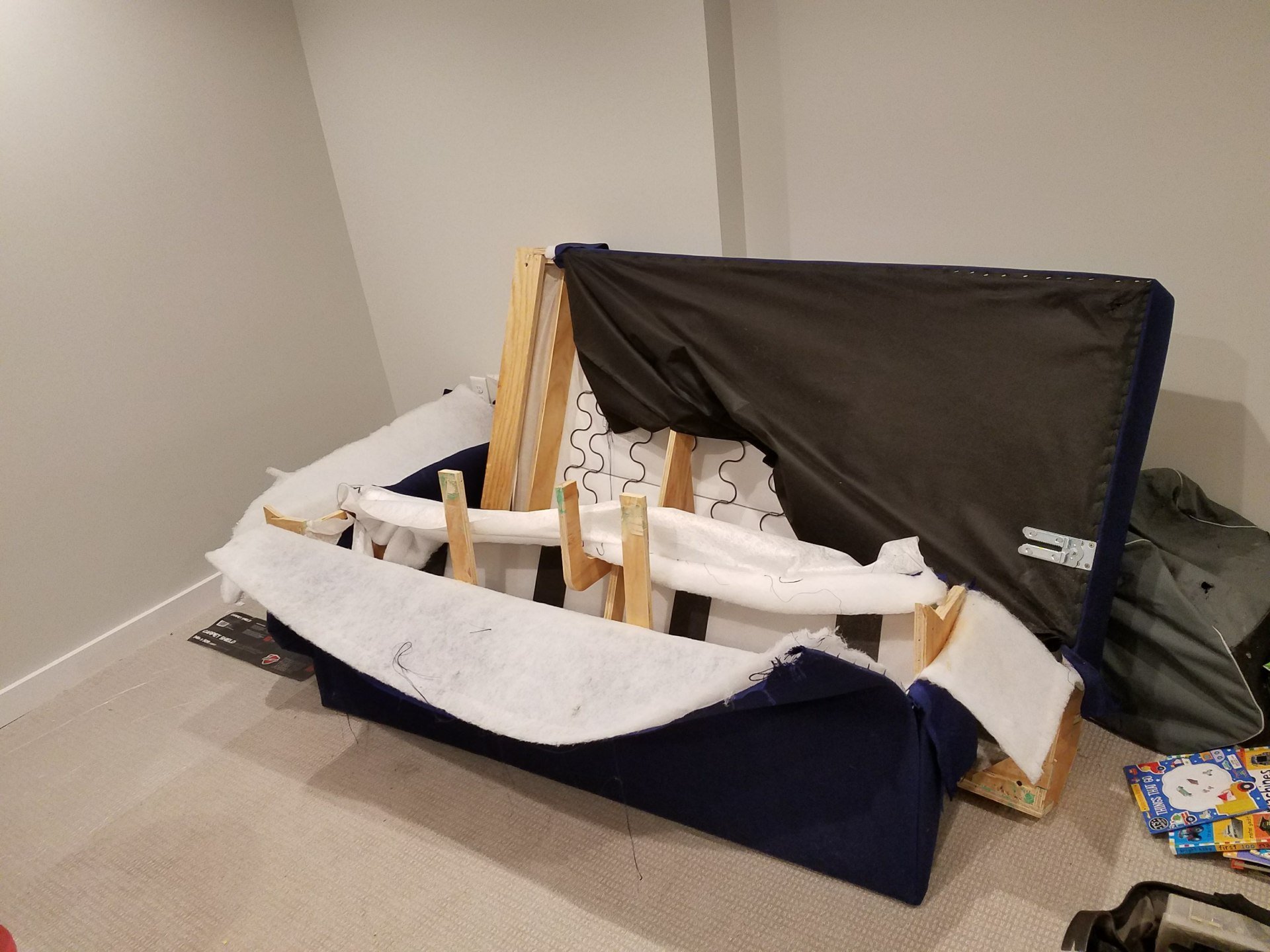 Sofa & Furniture Disassembly, Reassembly, Reupholstery