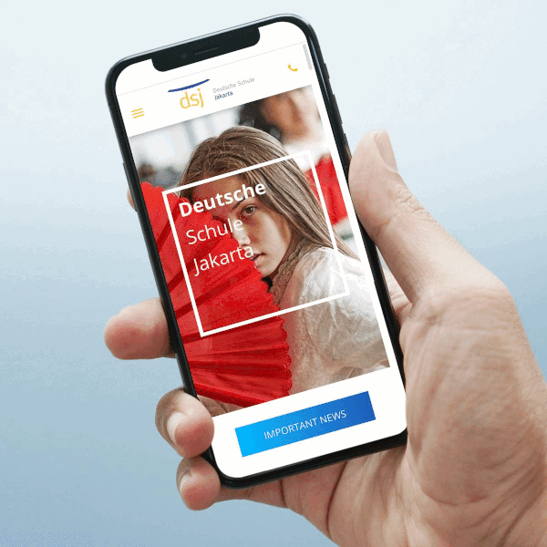 schmidt ideas, Jakarta, creative brand consultant, Deutsche Schule Jakarta, brand positioning and website development 2020