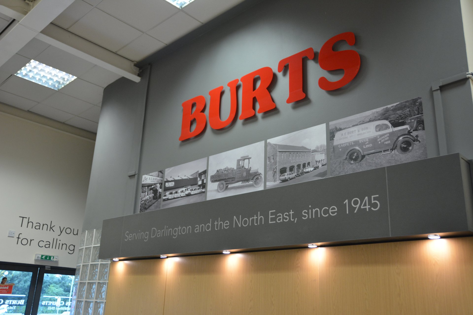 Burts Carpets & Flooring Carpet, Vinyl, LVT, Karndean Showroom