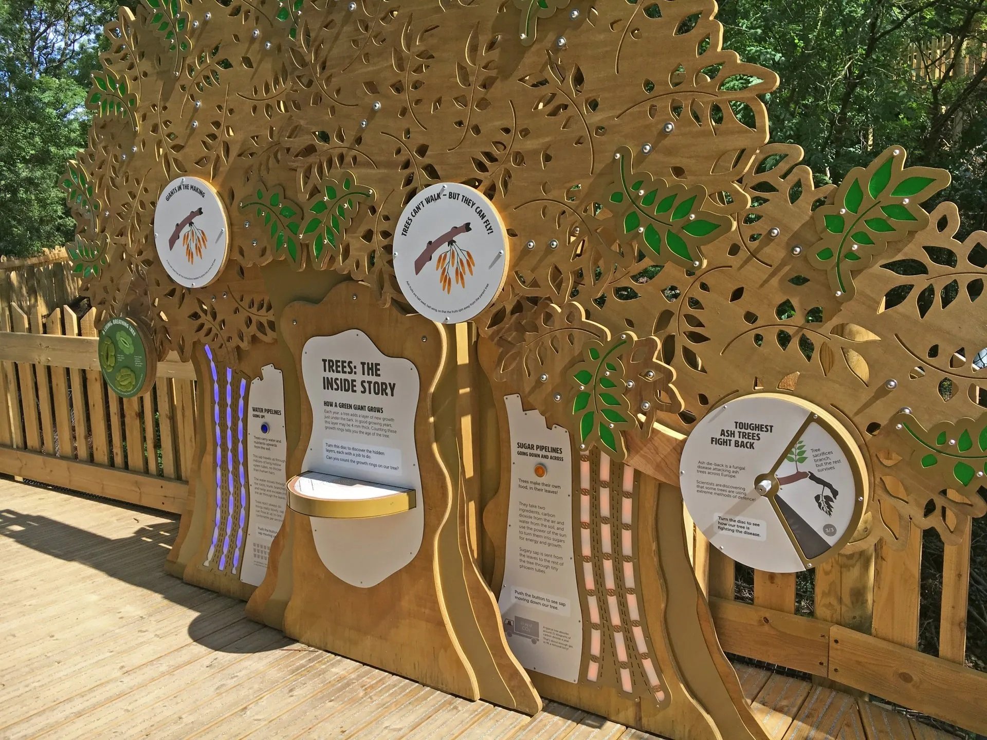 Wild Place Project Bespoke wayfinding signage and branding