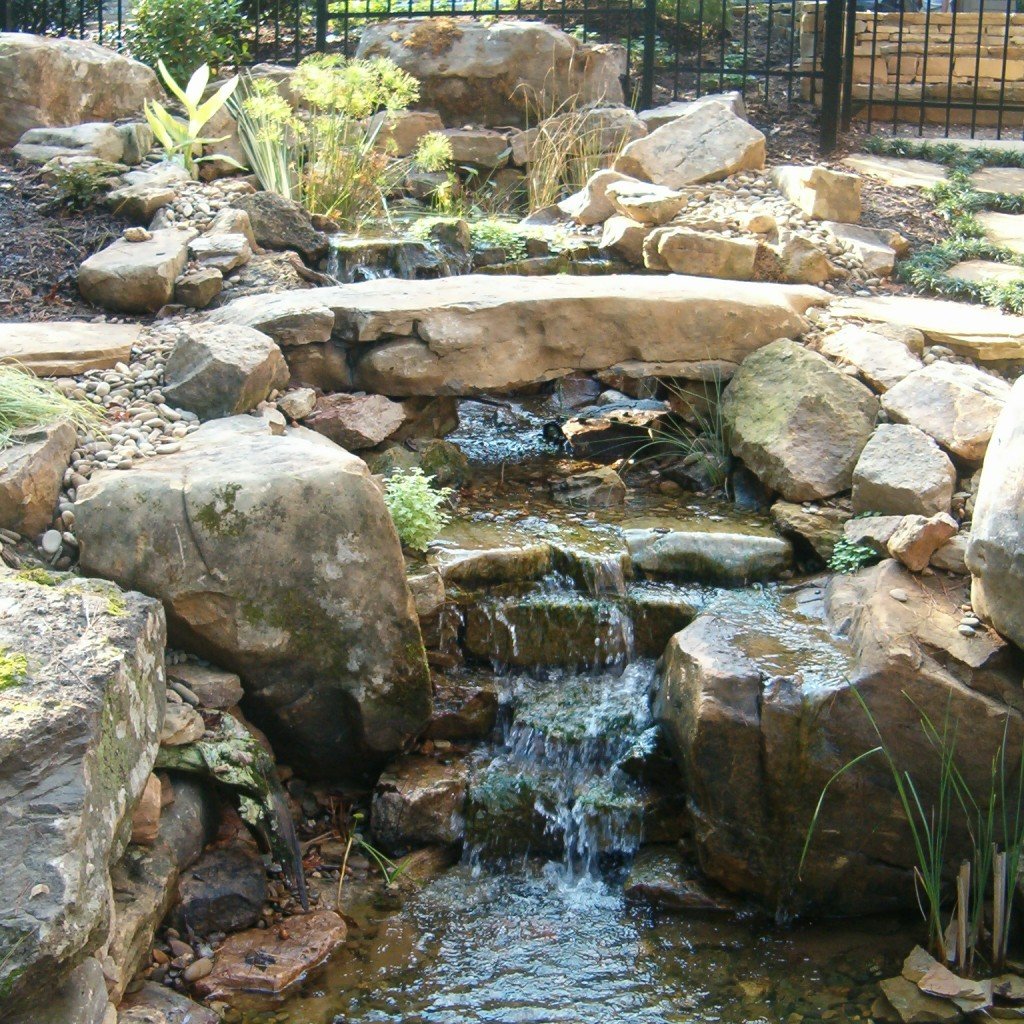 Water Features Greenville SC Aqua Blue Pools