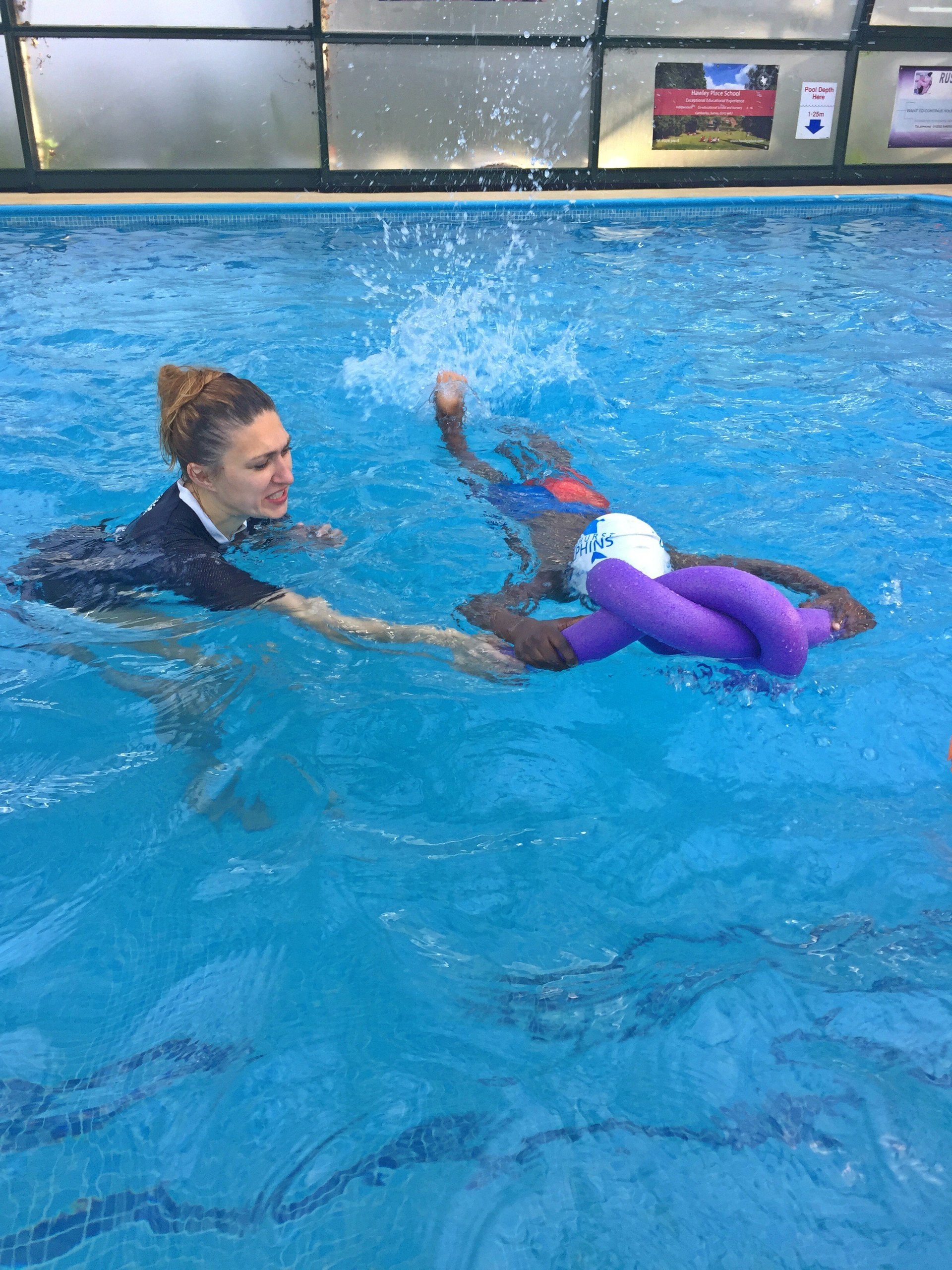 Swimming Lessons in Farnborough Hill Fins Swimming Club