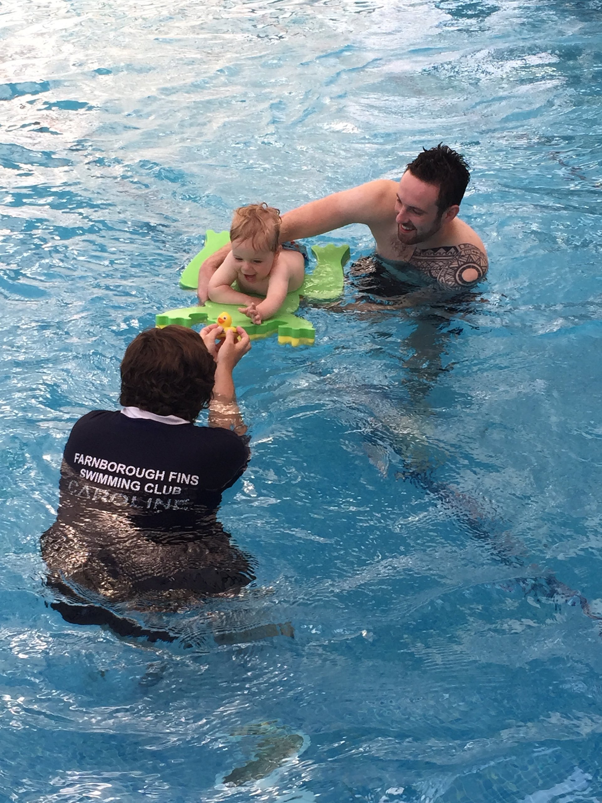 Swimming Lessons in Camberley Fins Swimming Club