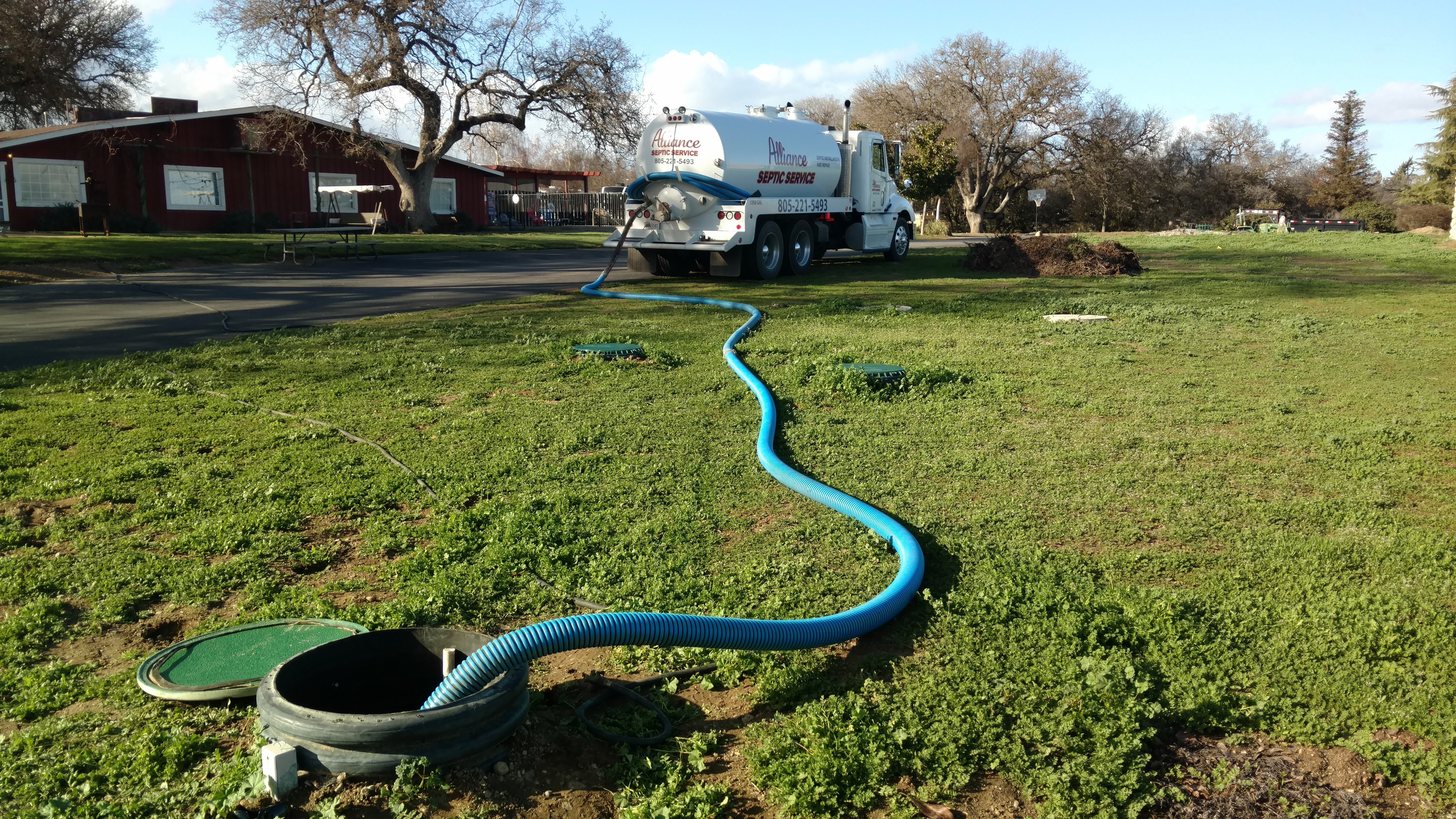 Septic Pumping, Repair, and Inspections Alliance Septic Service Paso Robles