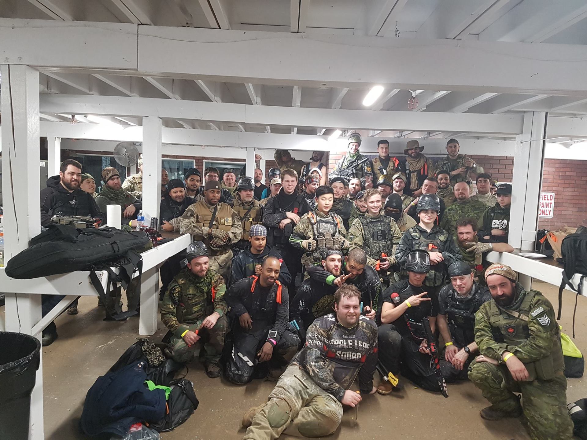 Largest Indoor Toronto Sgt. Splatter's Project Paintball