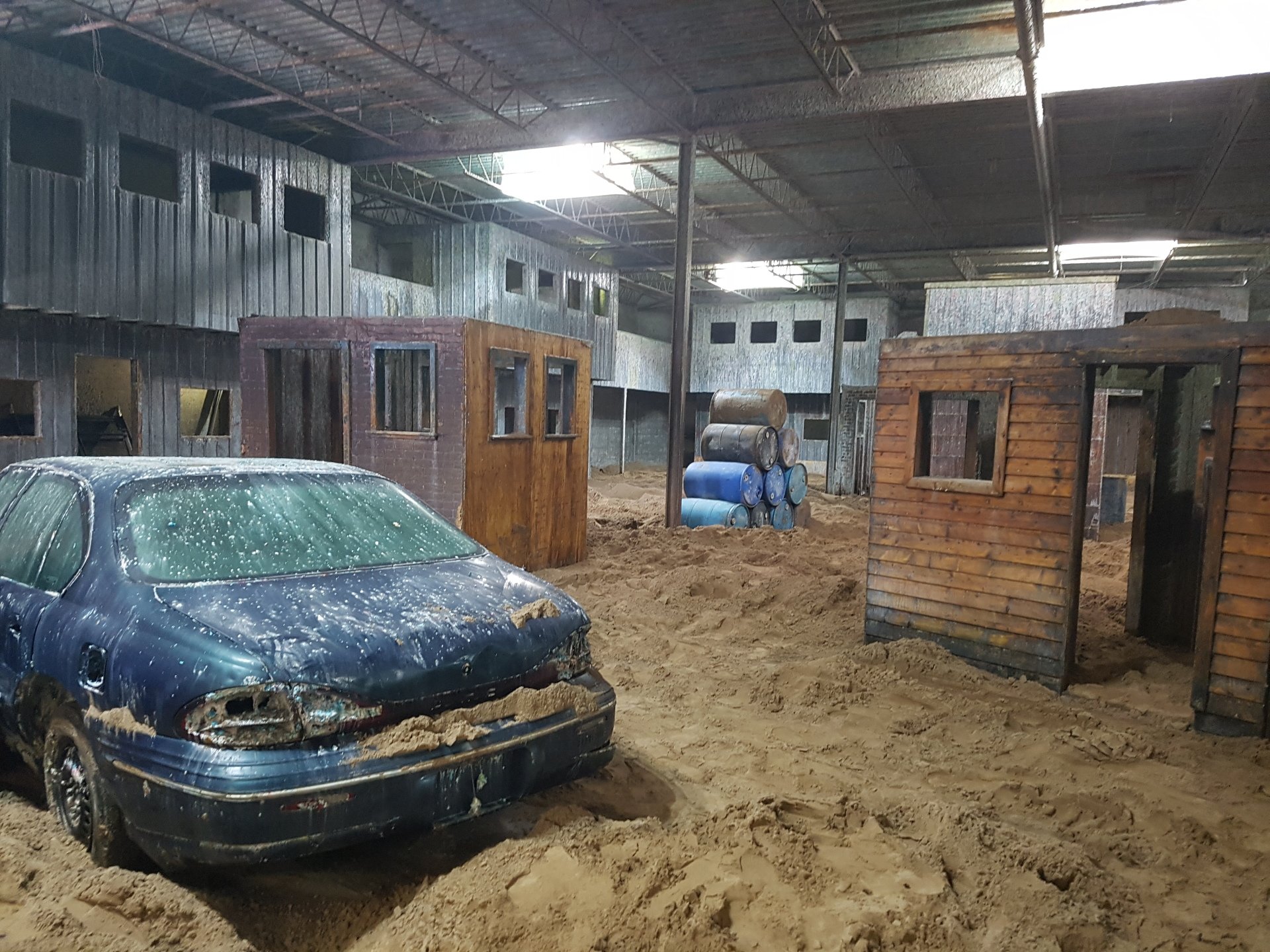 Largest Indoor Toronto Sgt. Splatter's Project Paintball