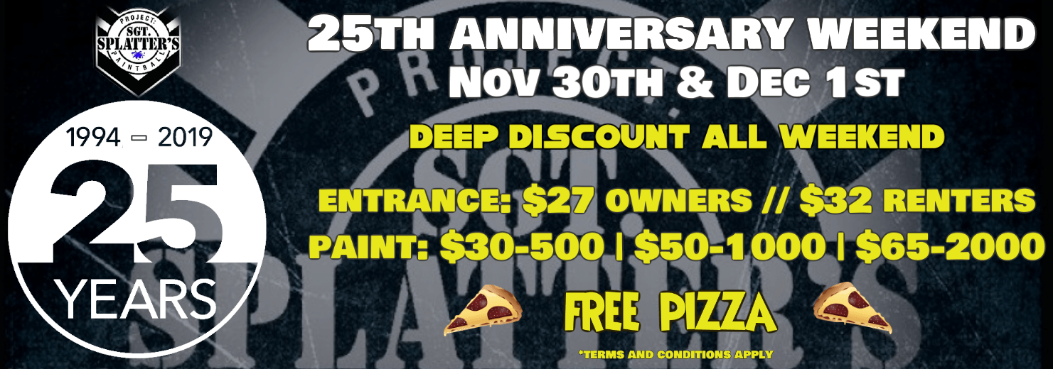 Sgt. Splatter's Project Paintball Largest Indoor Paintball Toronto