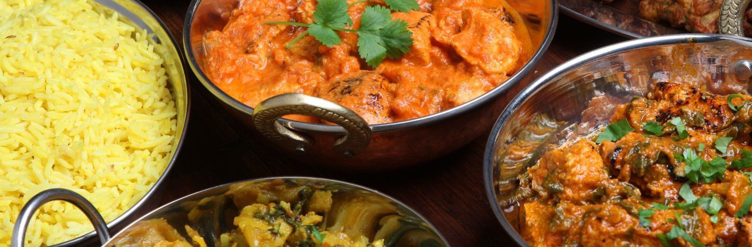 Food from Indian restaurant in Invercargill