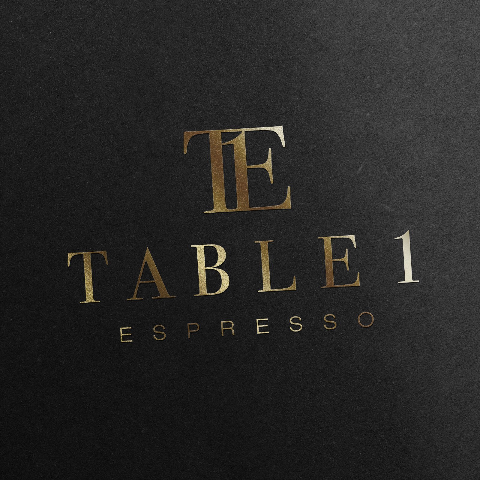 Table 1 Espresso Portfolio Wild & Free Media Branding, Design