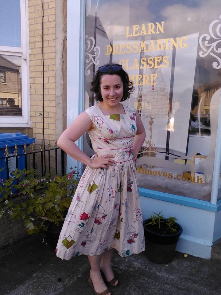 Dress making courses, fabric shop and sewing machines