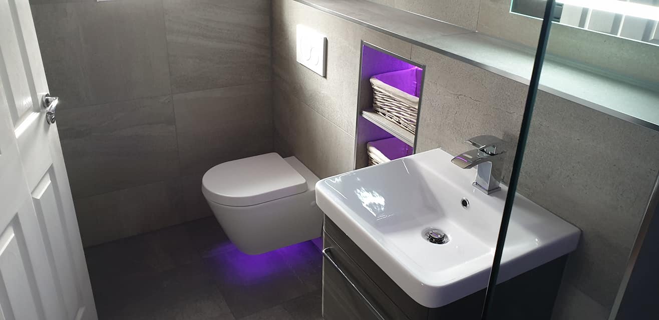 Previous bathroom and kitchen projects from Unique Bathrooms