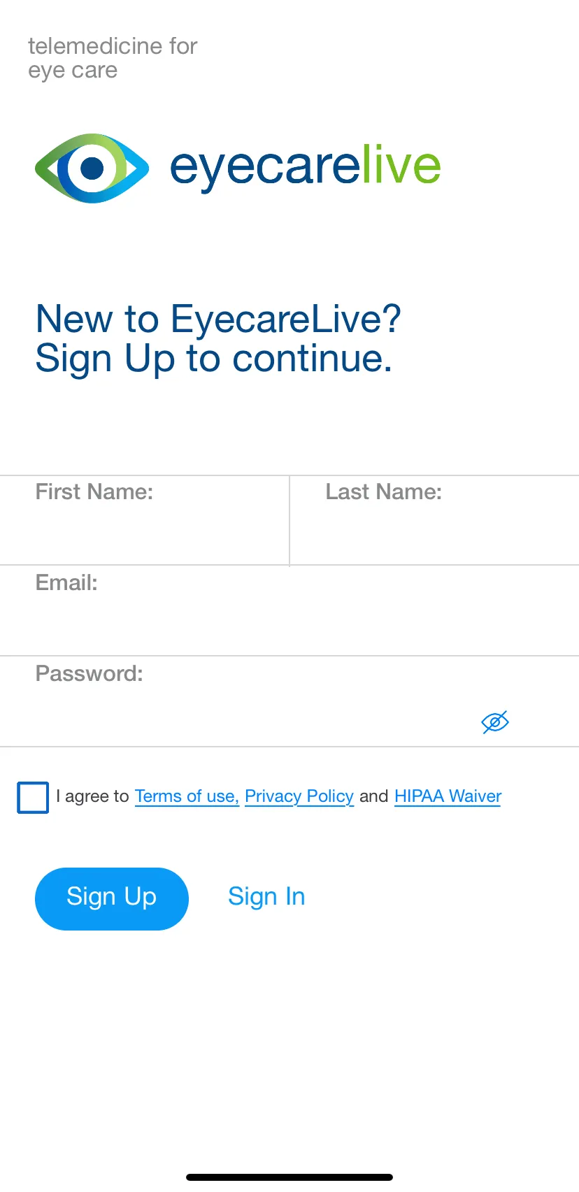Telemedicine Virtual Eye Doctor Visit BeSpoke Vision