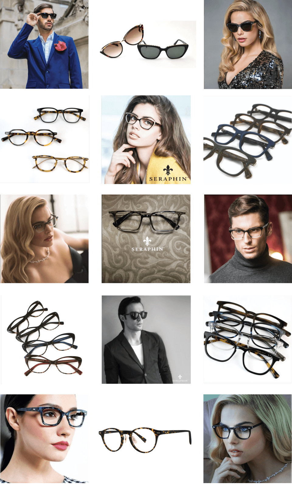 Seraphin Eye Wear Available at BeSpoke Vision