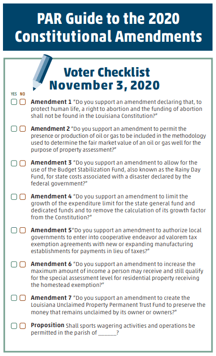 PAR Guide to the 2020 Constitutional Amendments