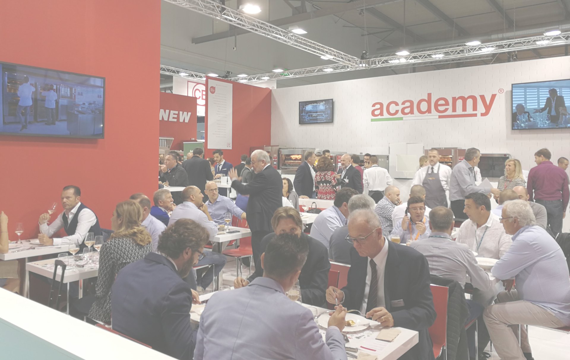 overview of a trade fair event