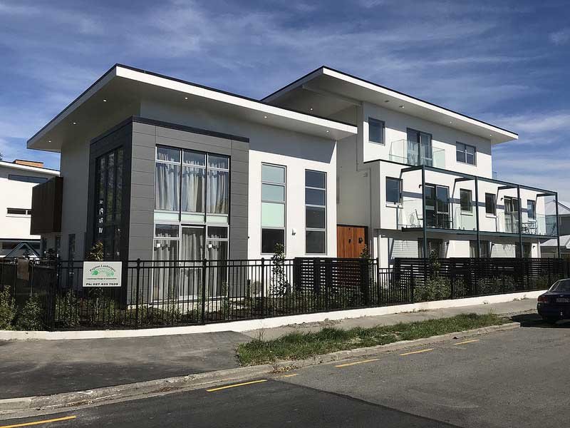 modern building near street