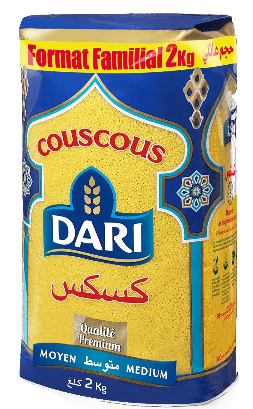 Dari couscous Morocco's best selling brand