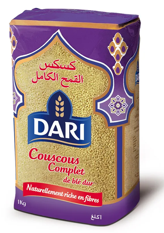 Dari couscous Morocco's best selling brand