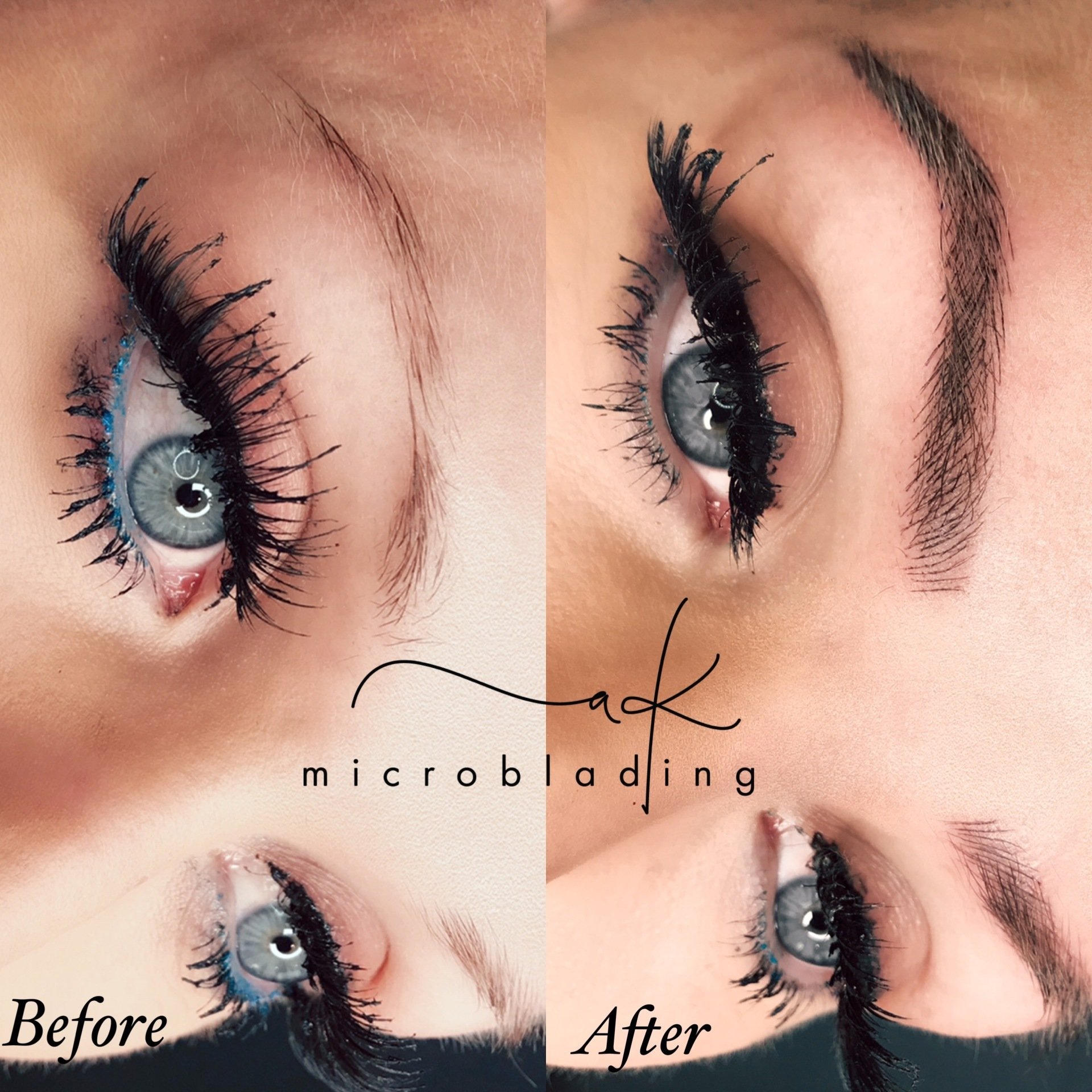 Microblading Before & Afters AK Microblading in Odessa, FL