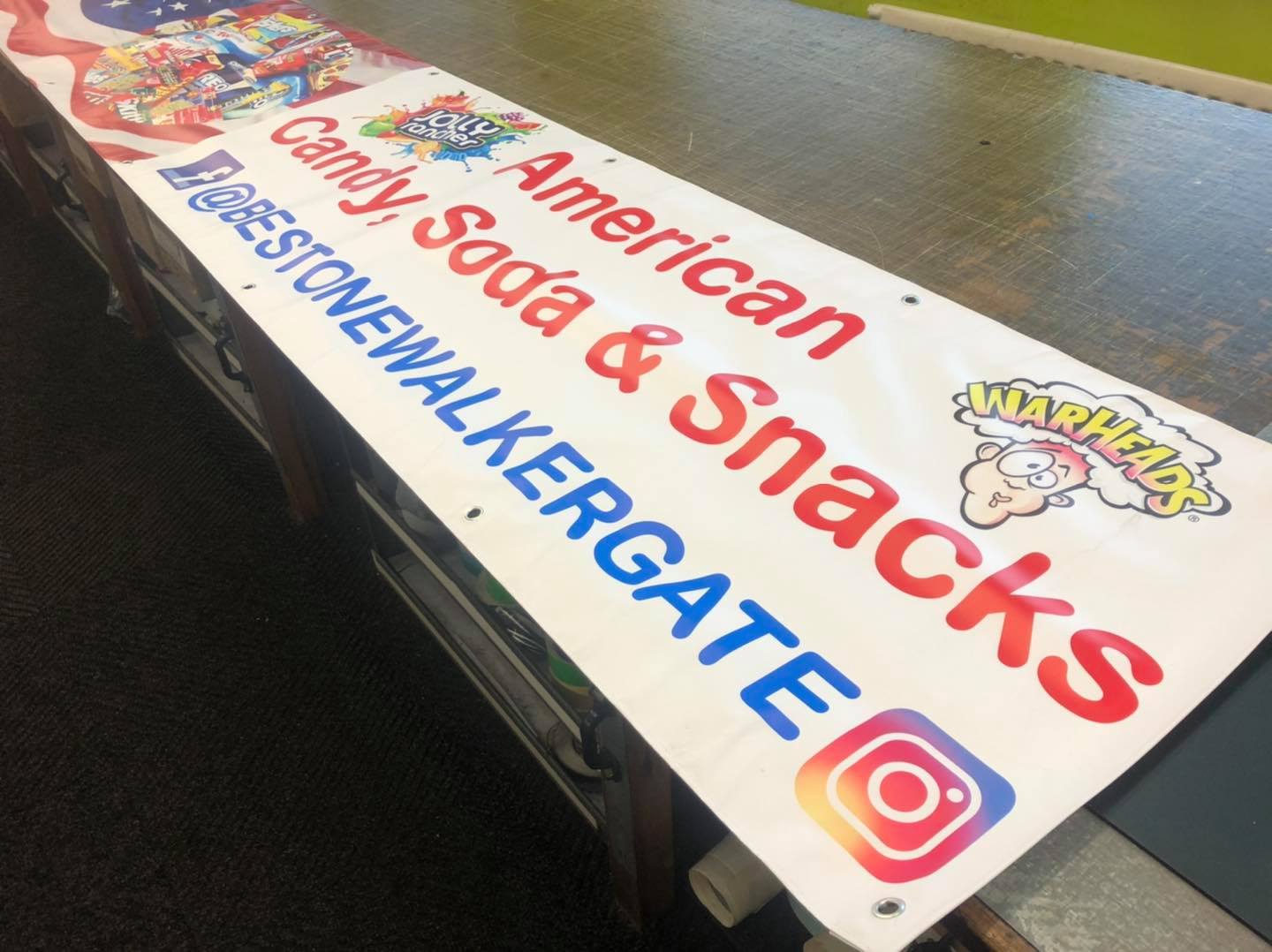 Alan Rowe Signs and Graphics Printed Ouutdoor Banners Newcastle