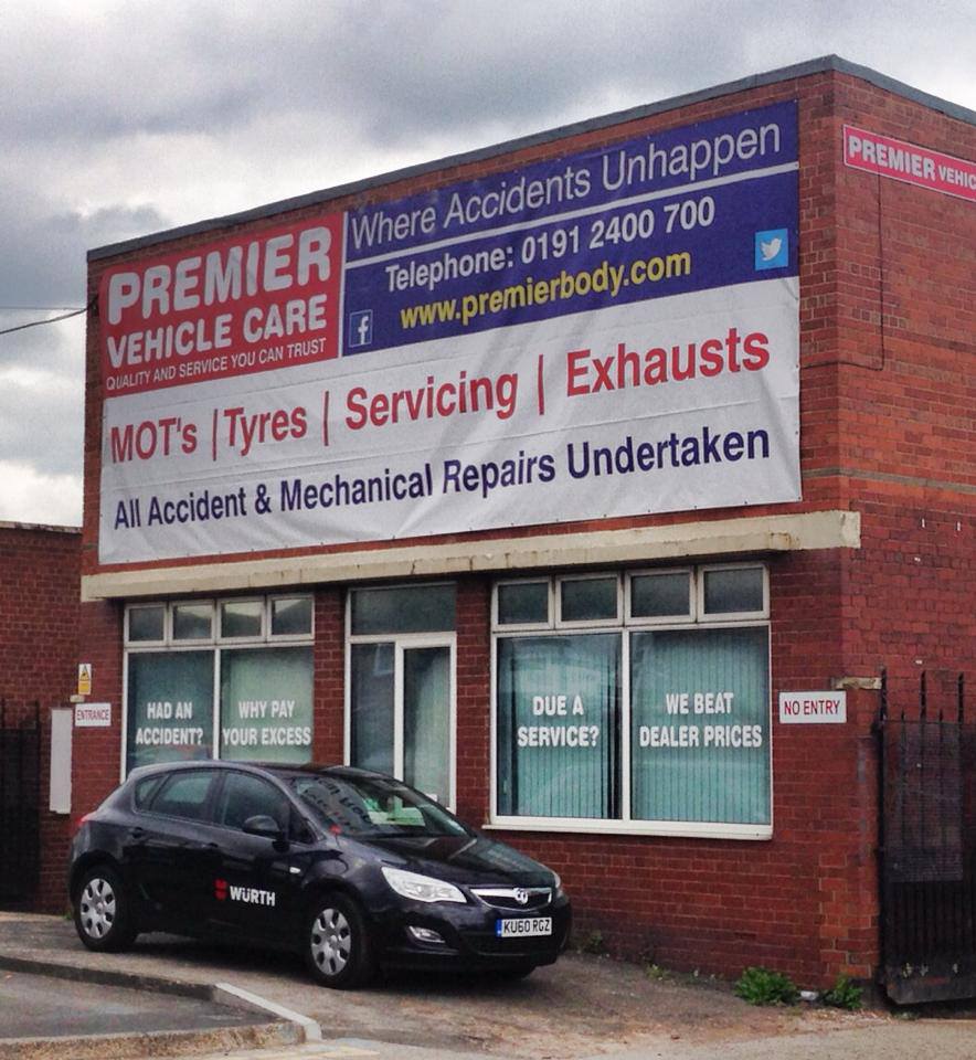 Alan Rowe Signs and Graphics Printed Ouutdoor Banners Newcastle