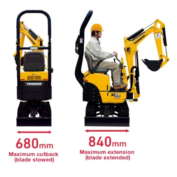 Small digger hire Leeds, West Yorkshire Adam Plant