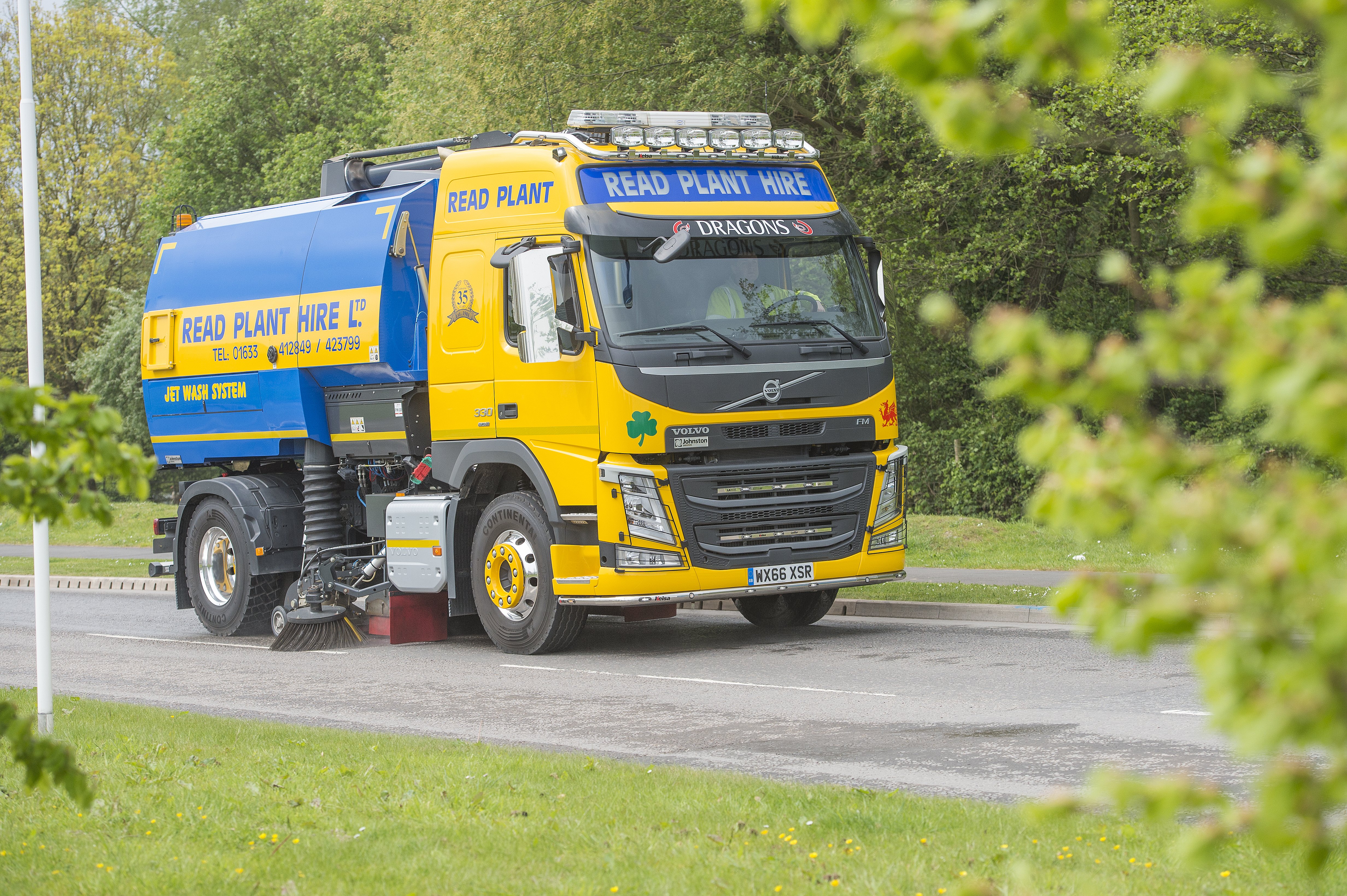 Road Sweeper Hire In Newport, South Wales Read Plant Hire
