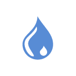 croydon plumbing and hot water water drop icon