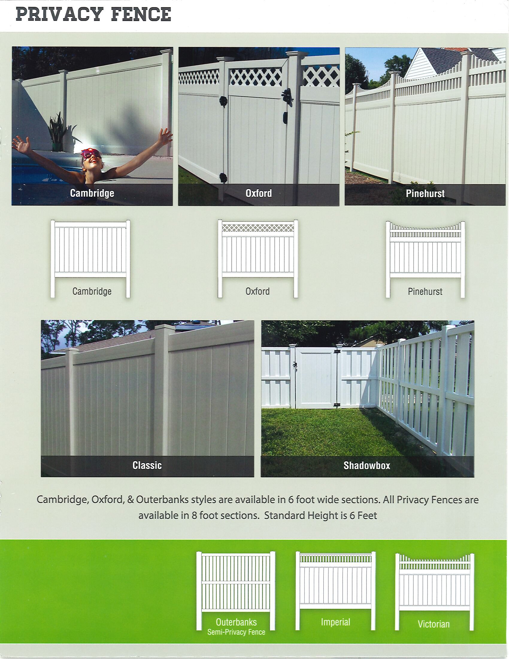 Vinyl Fence Installation Amherst & Tonawanda, NY Fence Company