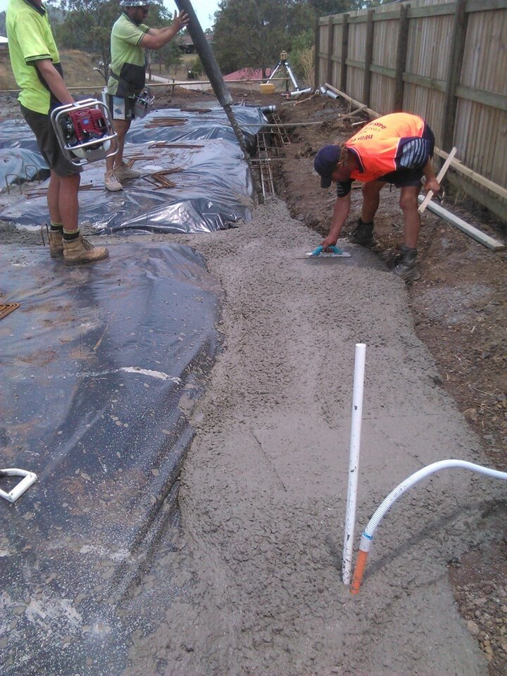 Some Of Our Past Jobs Deon Shaw Concreting