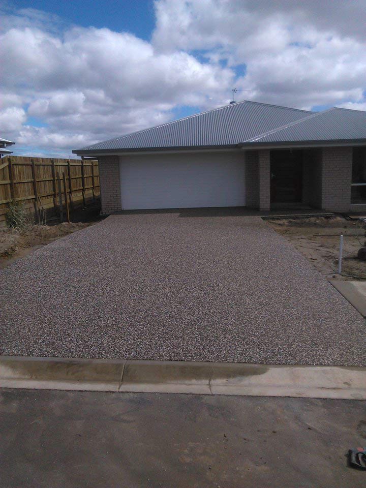 Exposed Aggregate Concrete Epoxy Flooring Deon Shaw Concreting