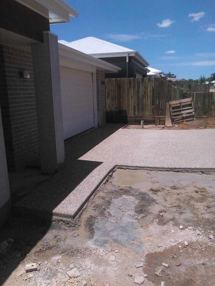 Exposed Aggregate Concrete Epoxy Flooring Deon Shaw Concreting