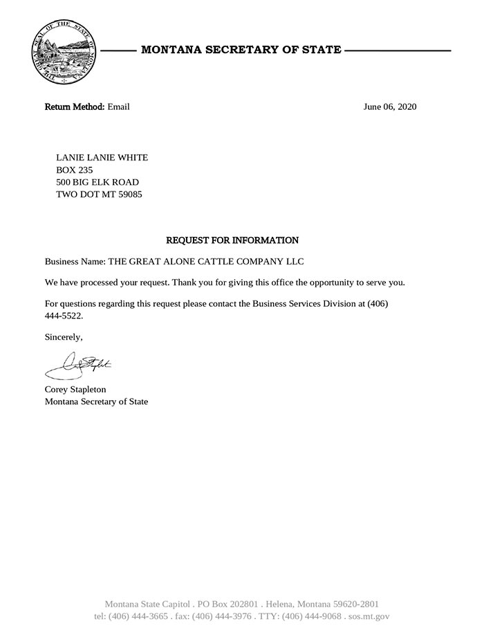 Our Certifications Cattle Ranch, Pasture Raised Beef Two Dot, MT