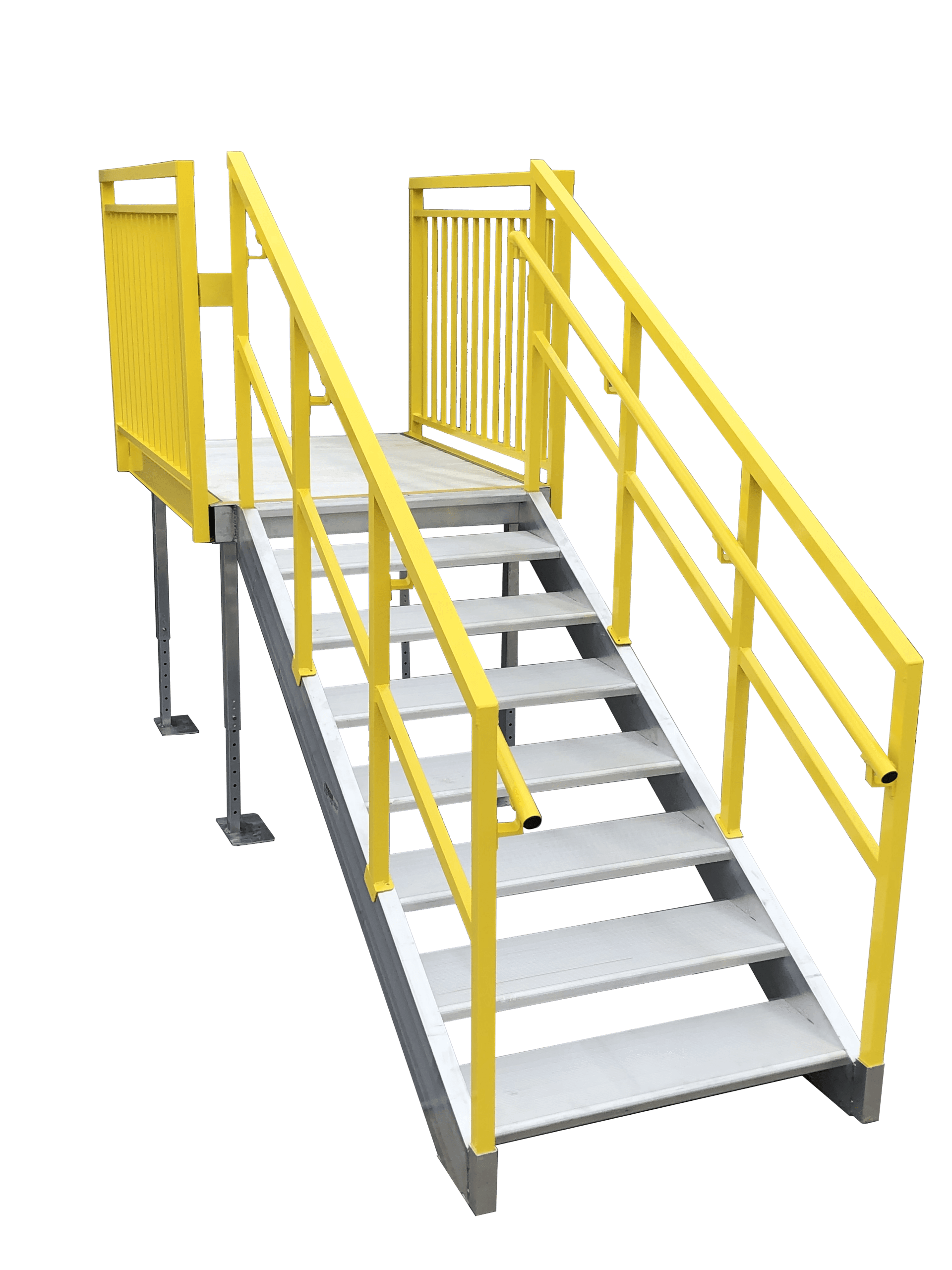 Aluminum Entrance Canopies, Dock Height Stairs and Covered Walkways ...