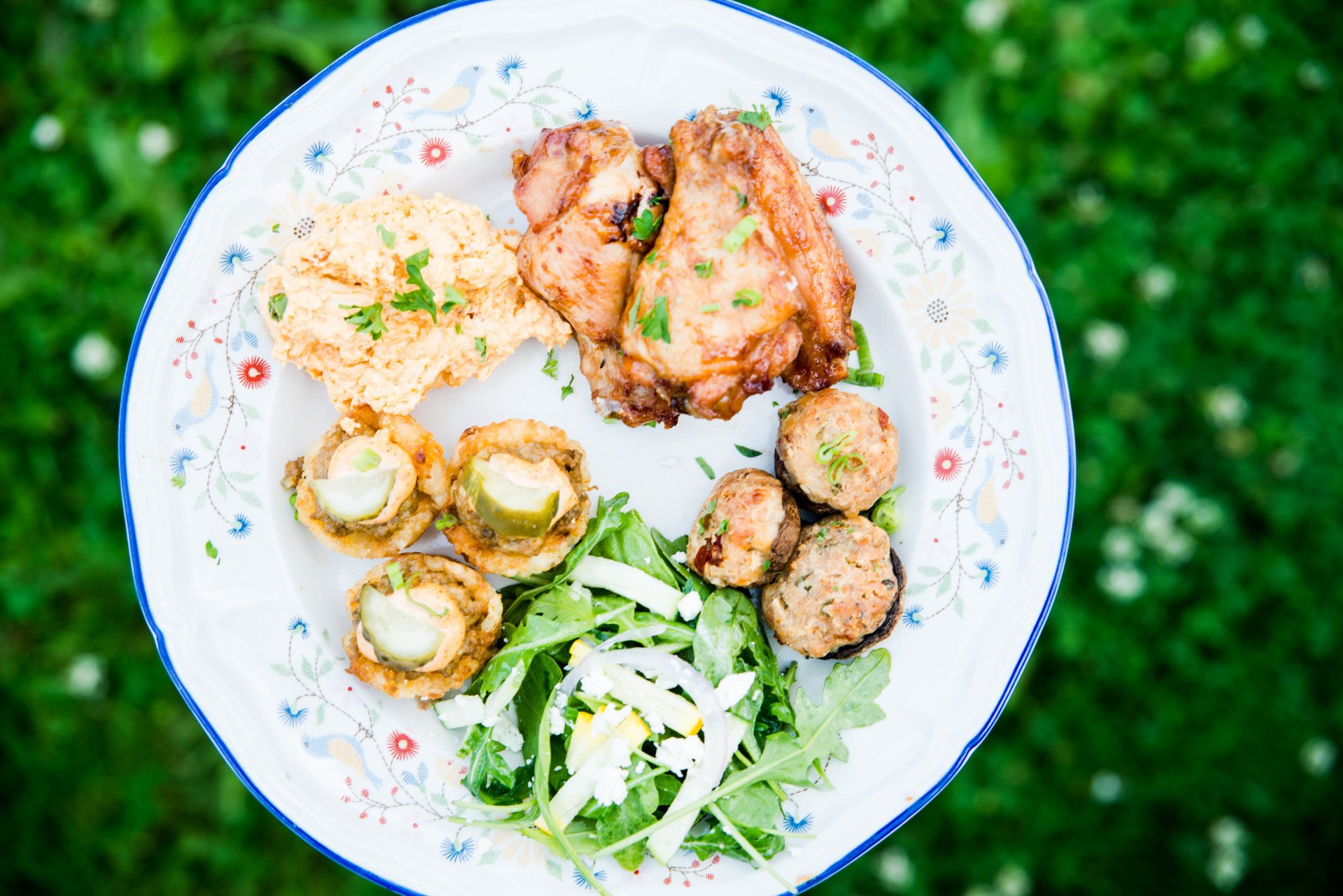 For The Love of Food - Sample Appetizer Menu