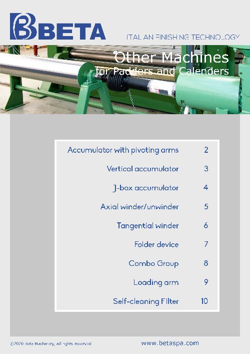BETA - Italian Finishing Machinery