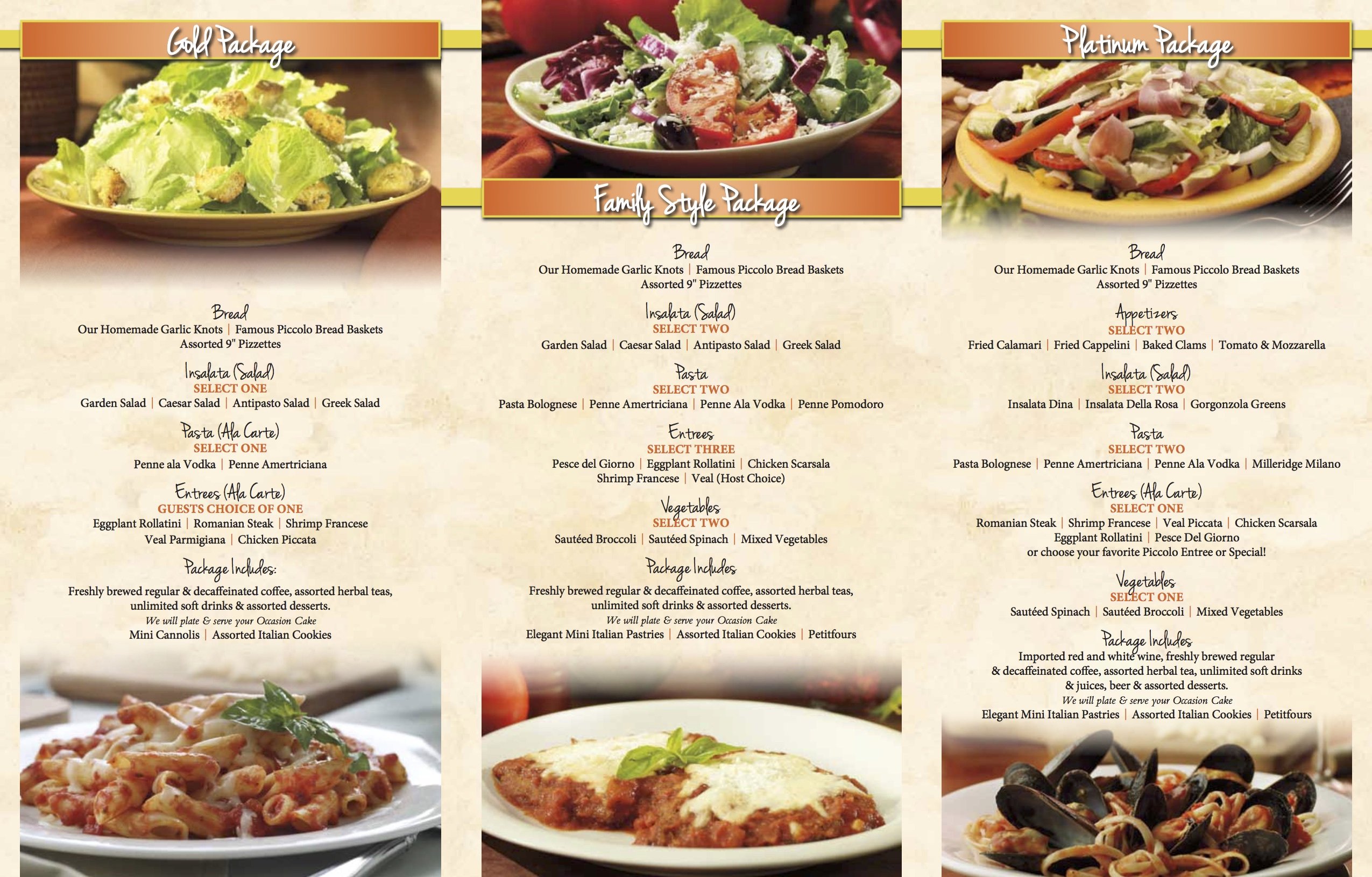 In House Catering Piccolo Ristorante Bellmore NY In House Catering Piccolo Ristorante Bellmore NY