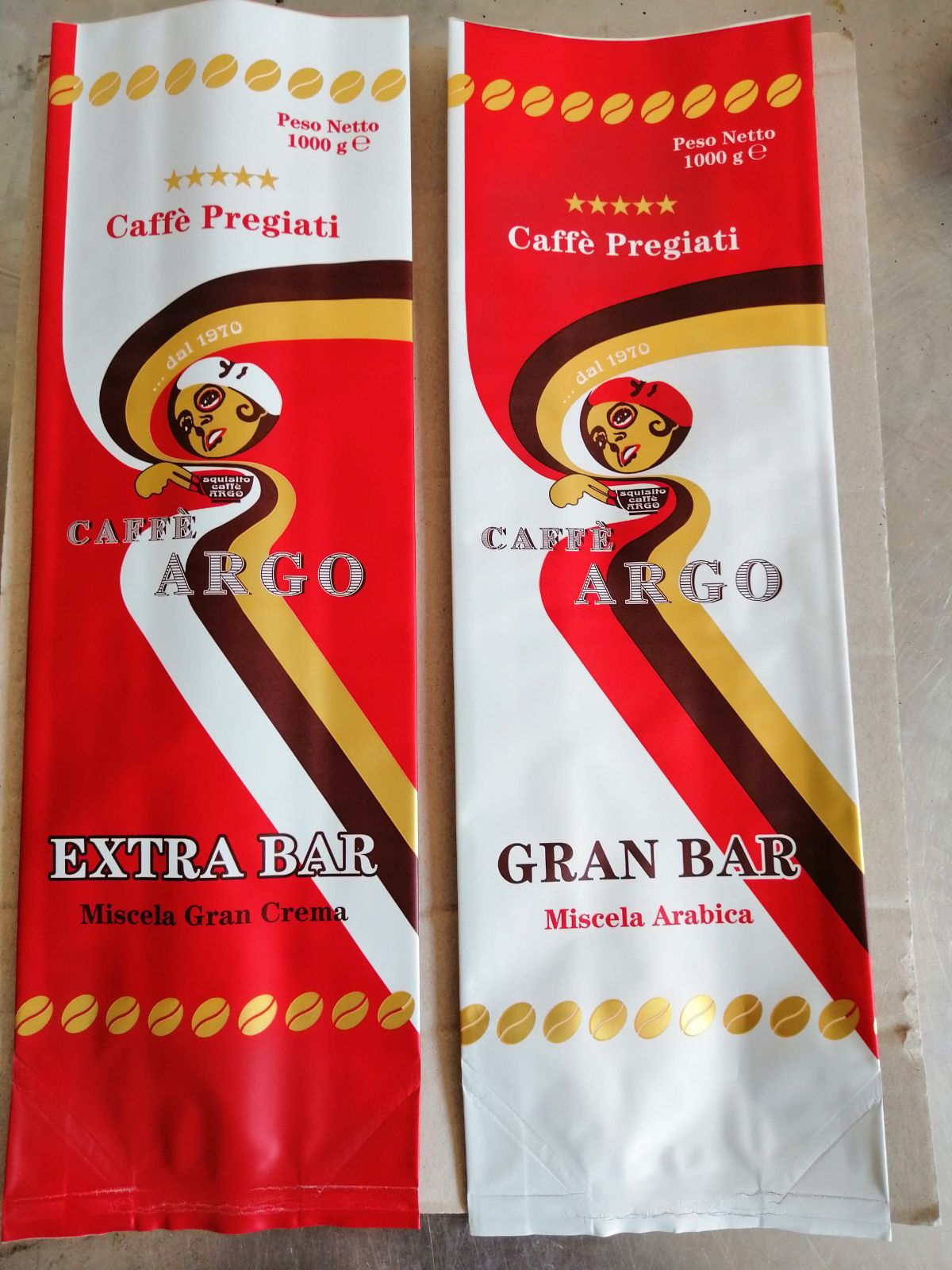 Produzione di caffè Viareggio, LU Torrefazione Argo
