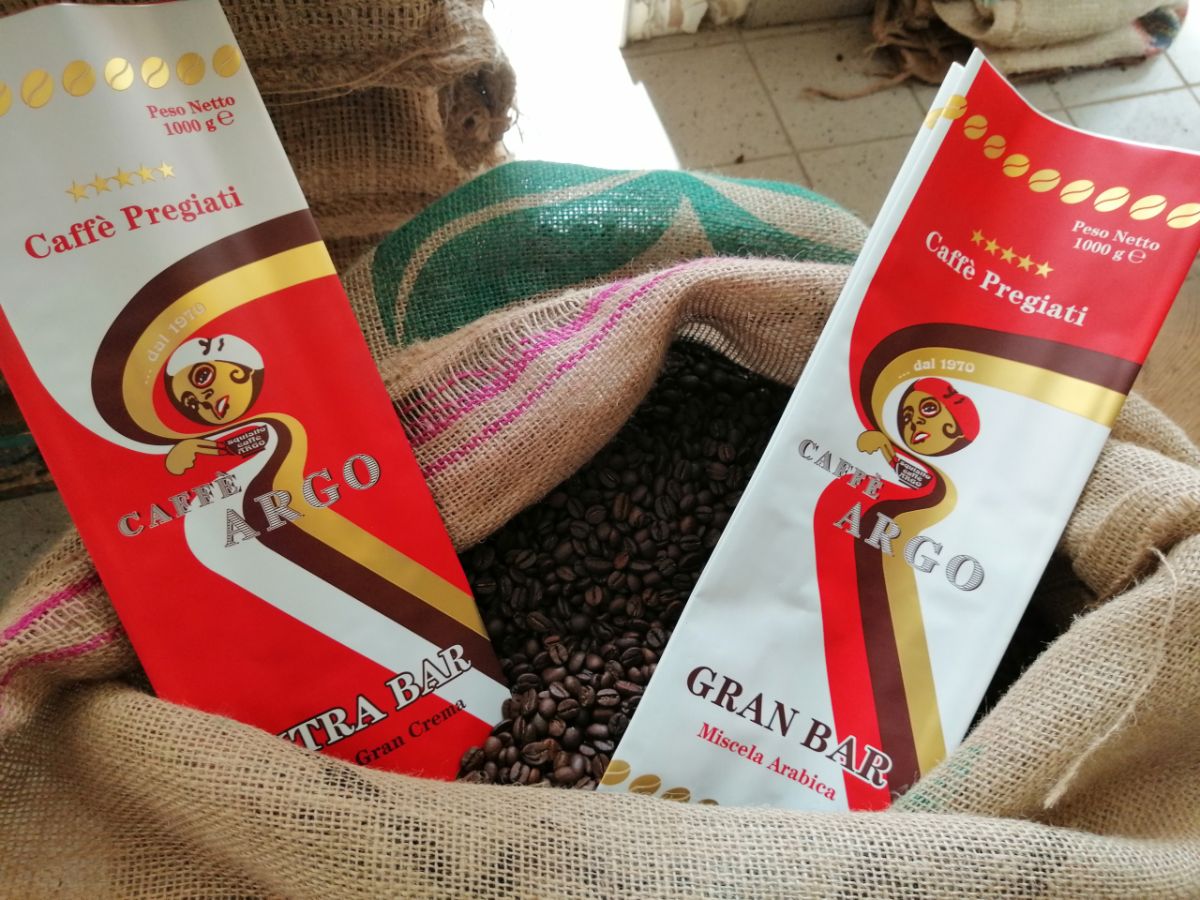 Produzione di caffè Viareggio, LU Torrefazione Argo