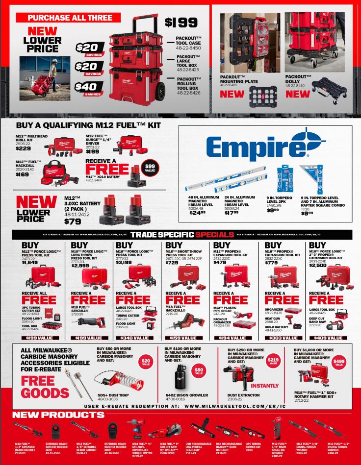 Tool Shack Jacksonville, FL Specials