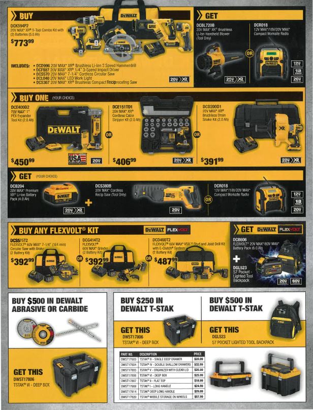 Tool Shack Jacksonville, FL Specials