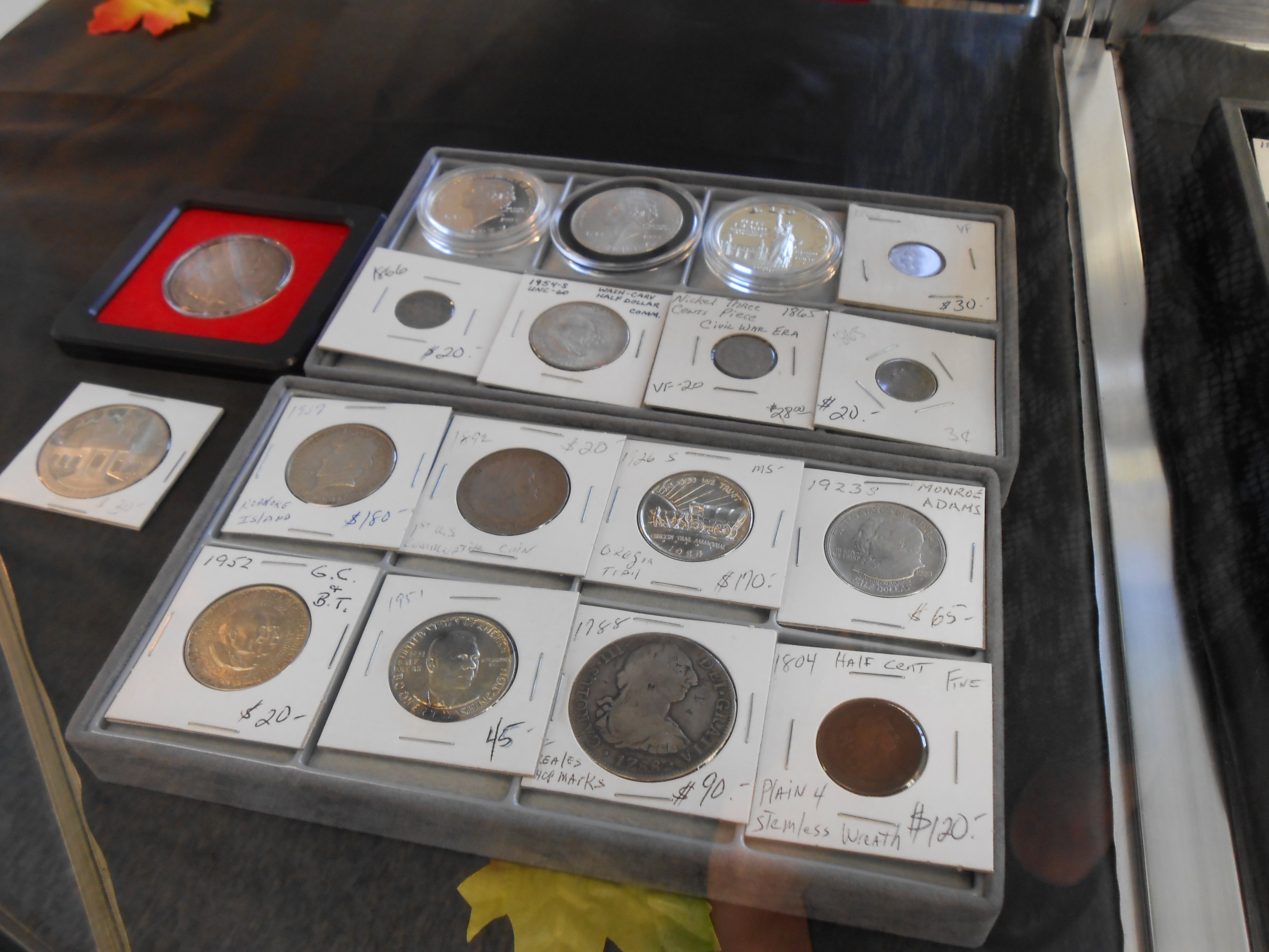 Coin Dealer Jacksonville, NC Coin Appraiser & Coin Supplies